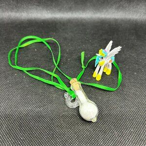 5 for $10 Girl's unicorn figure and pixie dust necklace
